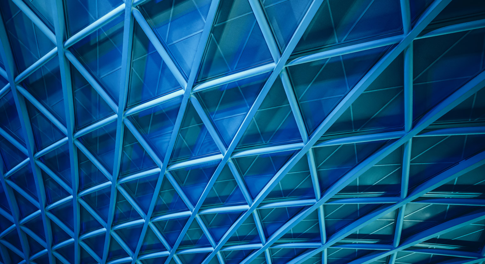 Líneas estructurales azules