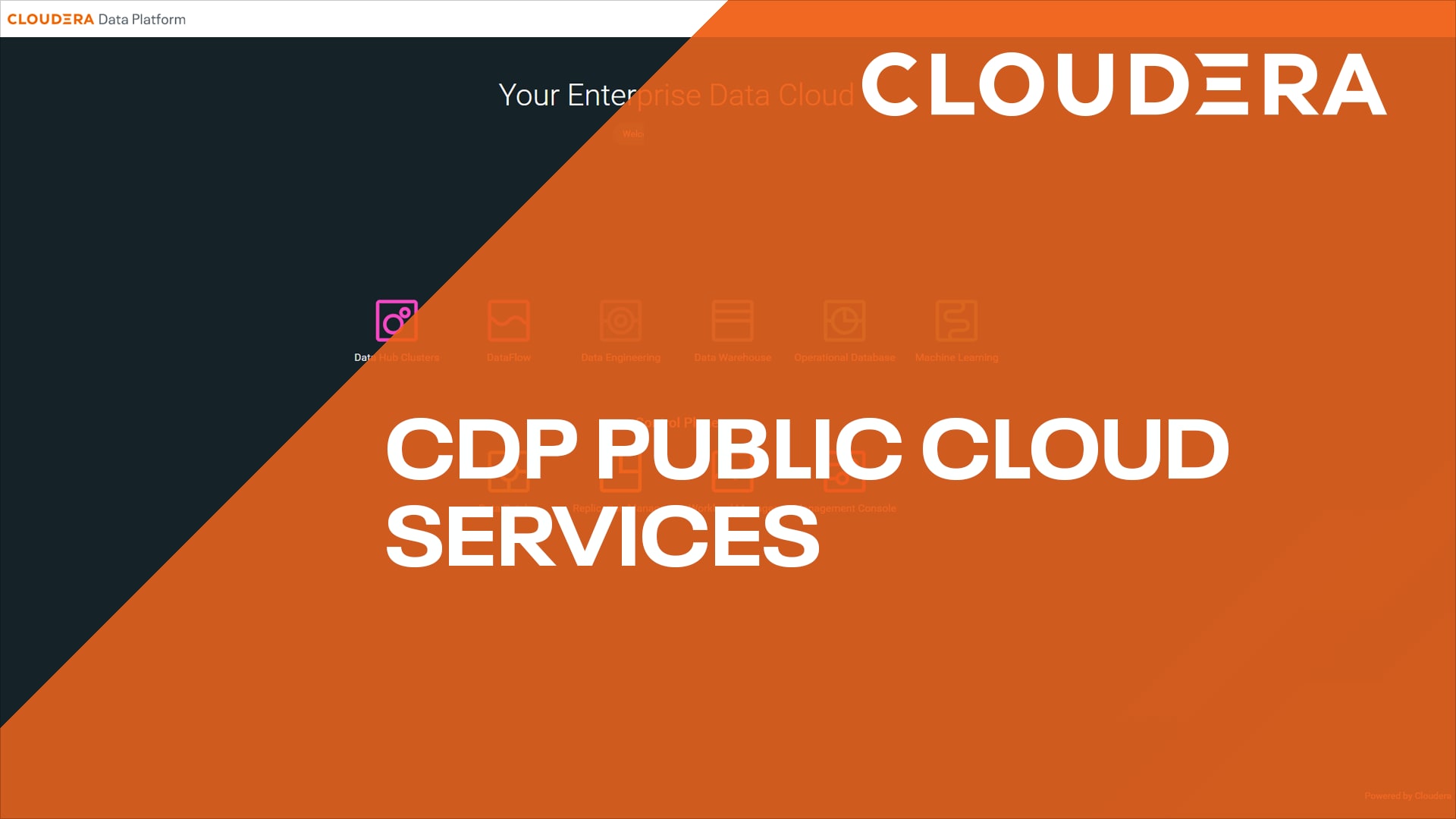 Servicios de nube pública de CDP