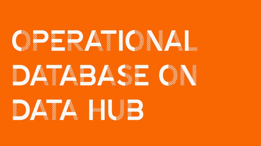 Vídeo de la base de datos operacional en Data Hub