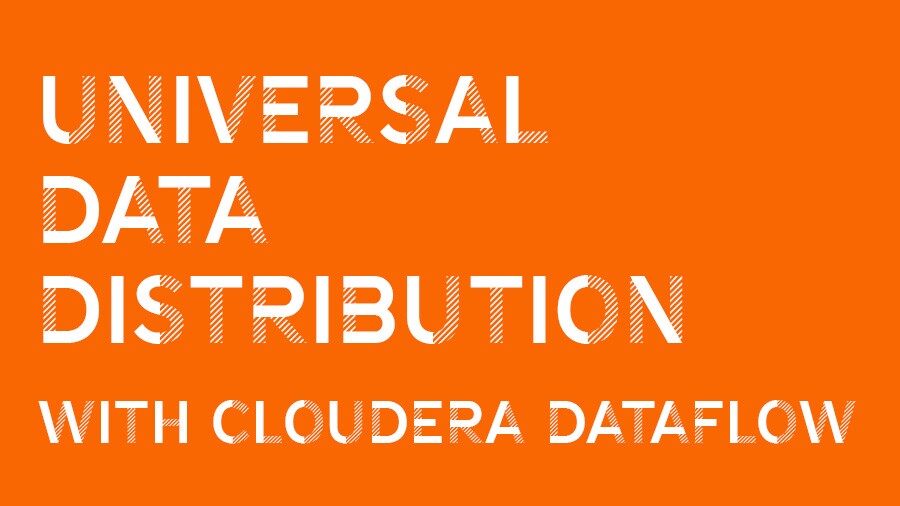 Imagen de vídeo de Distribución universal de datos con Cloudera DataFlow for the Public Cloud