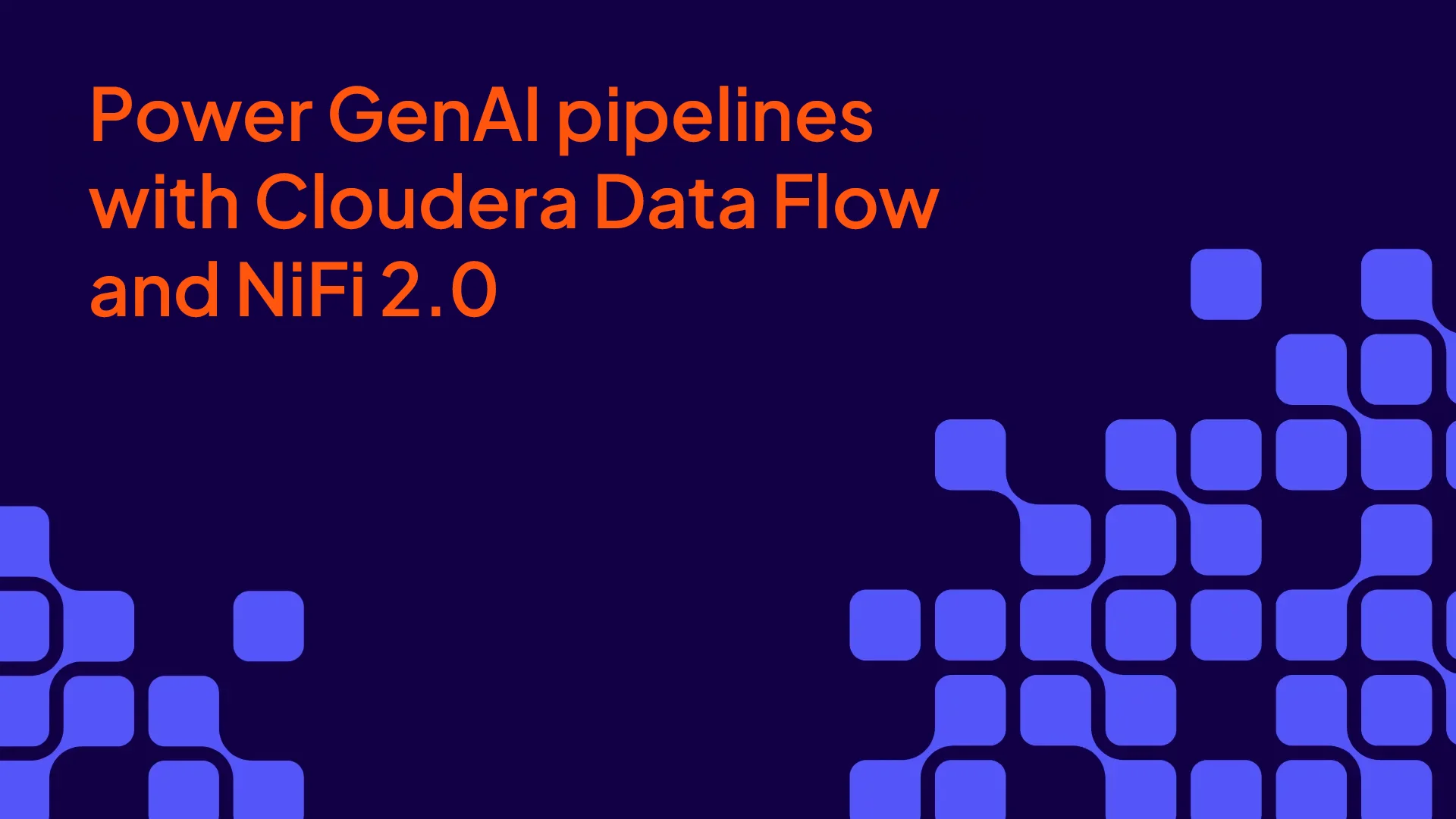 miniatura del vídeo sobre Power GenAI pipelines with Data Flow