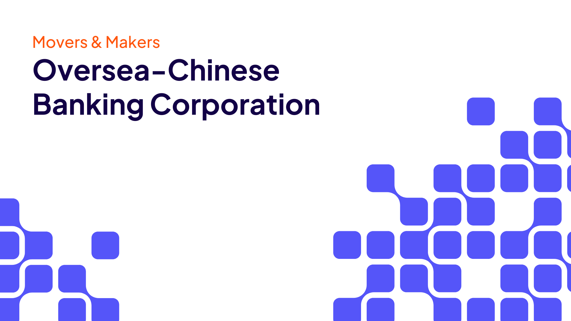 Miniatura del vídeo del cliente de OCBC