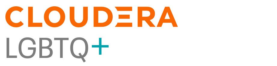 Logotipo de Cloudera LGBTQ