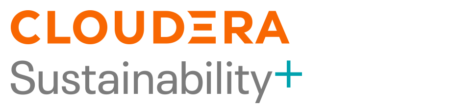Logotipo de Cloudera Sustainability