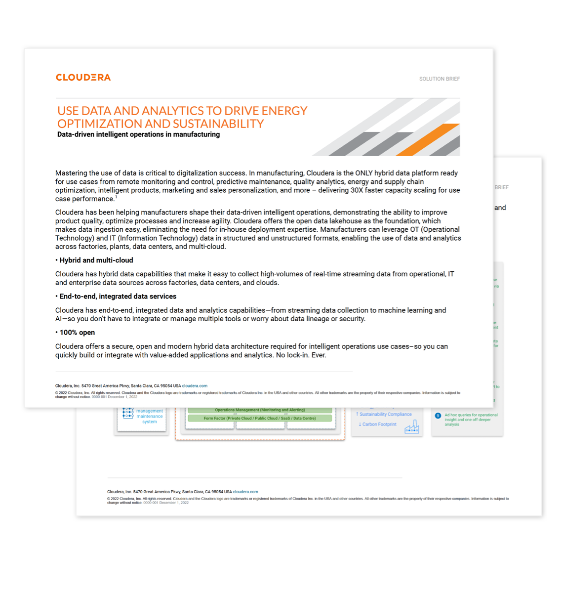 Resumen de la solución: Arquitectura de referencia en energía y sostenibilidad